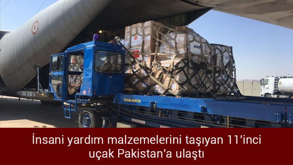 Erdoğan'dan Ak Parti MYK'da Sedat Peker yorumu / İnsani yardım malzemelerini taşıyan 11'inci uçak Pakistan'a ulaştı