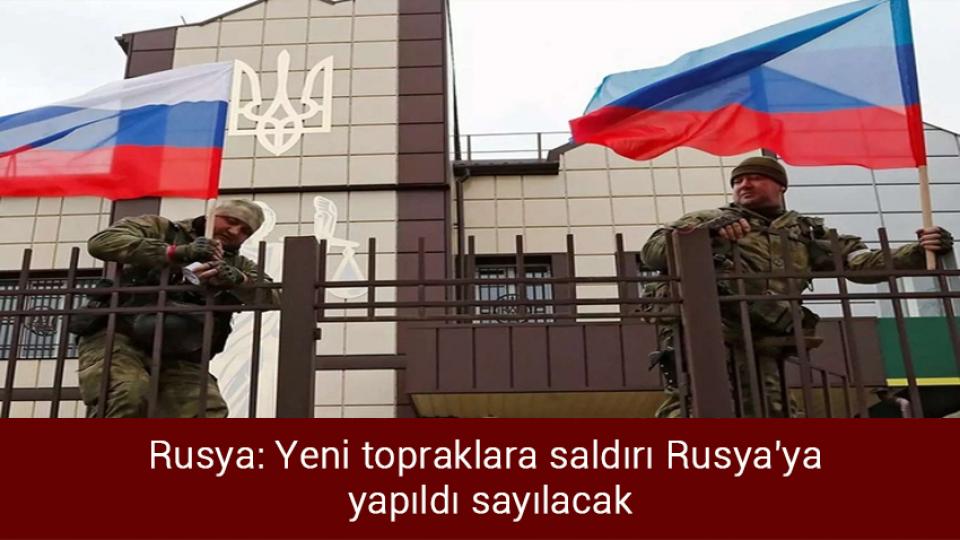 AB şimdiye kadar Rus oligarkların 14,6 milyar avroluk varlığını dondurdu / Rusya: Yeni topraklara saldırı Rusya'ya yapıldı sayılacak