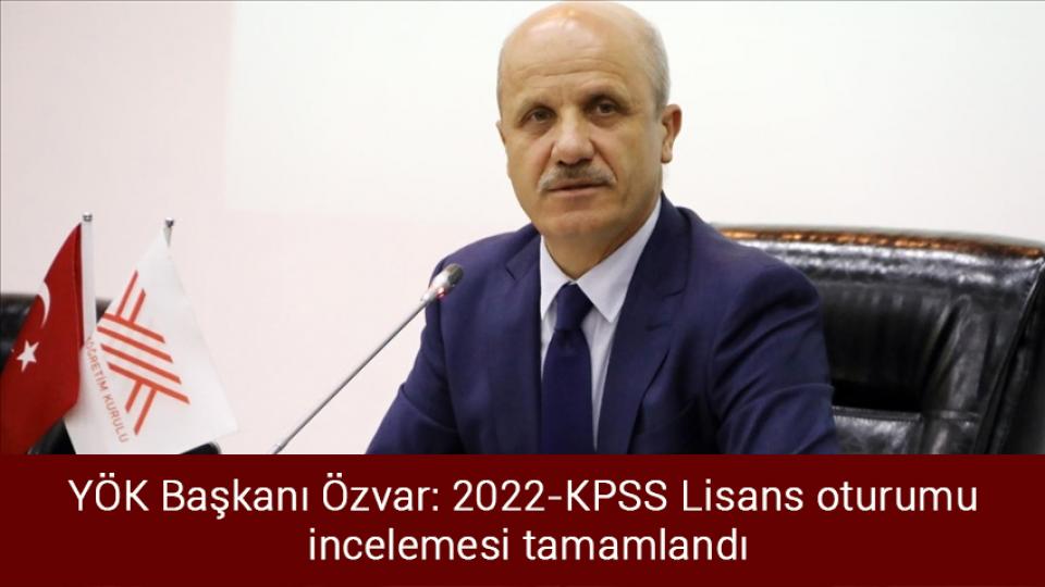 Yunanistan'ın geri itmesi nedeniyle meydana gelen trajedi için soruşturma istedi / YÖK Başkanı Özvar: 2022-KPSS Lisans oturumu incelemesi tamamlandı