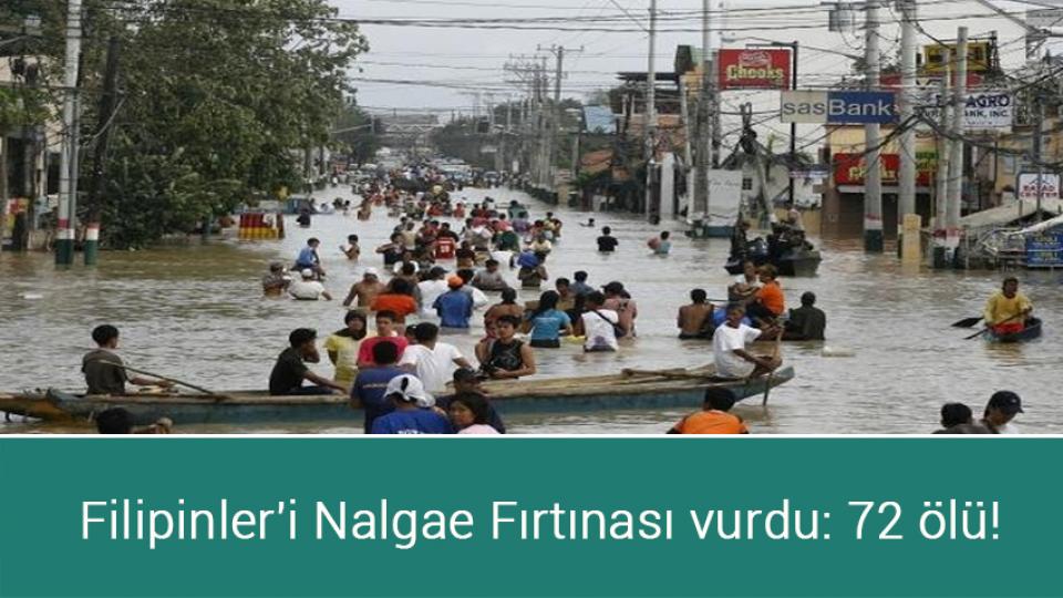 Türkiye Aile Meclisi Genel Başkanvekili Saygılı: Aile,  toplumunun temelidir. / Filipinler'i Nalgae Fırtınası vurdu: 72 ölü!