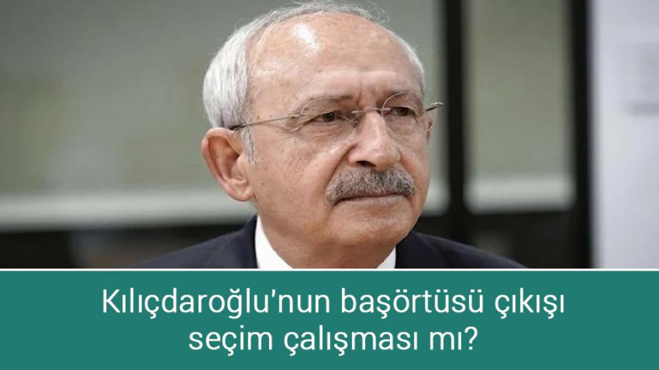 CHP dezenformasyon yasasını AYM'ye götürdü / Kılıçdaroğlu'nun başörtüsü çıkışı seçim çalışması mı?