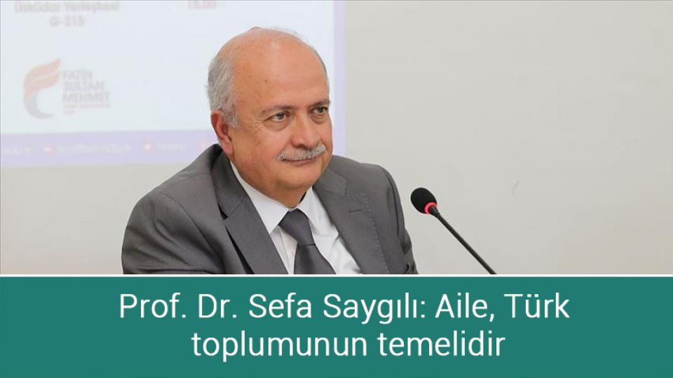 Ailenin Korunması ve Sapkınlıkla Mücadele Halkın Ortak Talebidir|Hüseyin İMİR / Türkiye Aile Meclisi Genel Başkanvekili Saygılı: Aile,  toplumunun temelidir.
