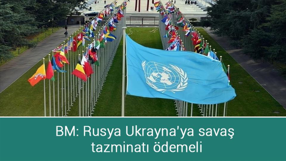 Zelenskiy'den G20 liderlerine çağrı! / BM: Rusya Ukrayna’ya savaş tazminatı ödemeli