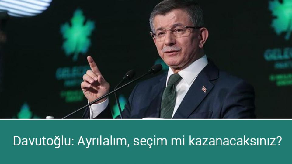 Merkez Bankası dolar ve enflasyon tahminini duyurdu / Davutoğlu: Ayrılalım, seçim mi kazanacaksınız?