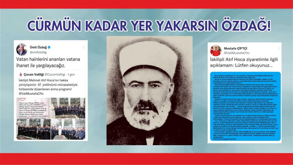 Ümit Özdağ’ın İktidar Hesabı / Ümit Özdağ'dan Çorum Valisine Tehdit: Vatan hainlerini ananları vatana ihanet ile yargılayacağız