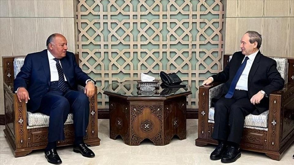 Suriye Dışişleri Bakanı’nın İlk Mısır Ziyareti