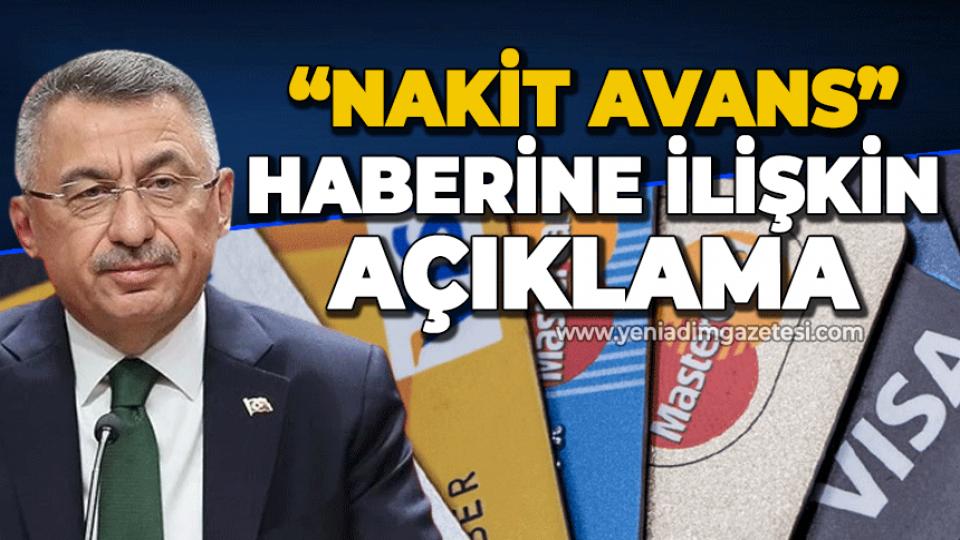 Cumhurbaşkanı Yardımcısı Oktay "nakit avans" iddialarına açıklık getirdi: Altın ve dövize kayışı engellemek için yapıldı