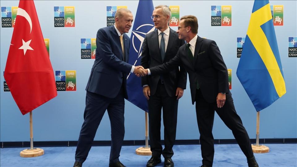Türkiye, İsveç ve NATO görüşmesinde İsveç'in Türkiye'nin AB'ye üyelik sürecine aktif destek vereceği bildirildi