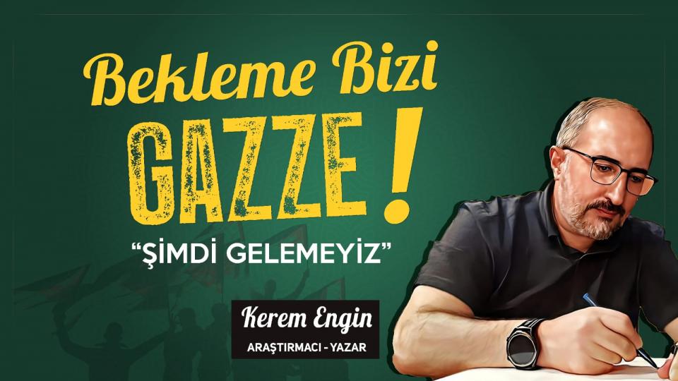 Siyasetçinin Hasar Kaydı | Kerem Engin / BEKLEME BİZİ GAZZE ŞİMDİ GELEMEYİZ!|KEREM ENGİN
