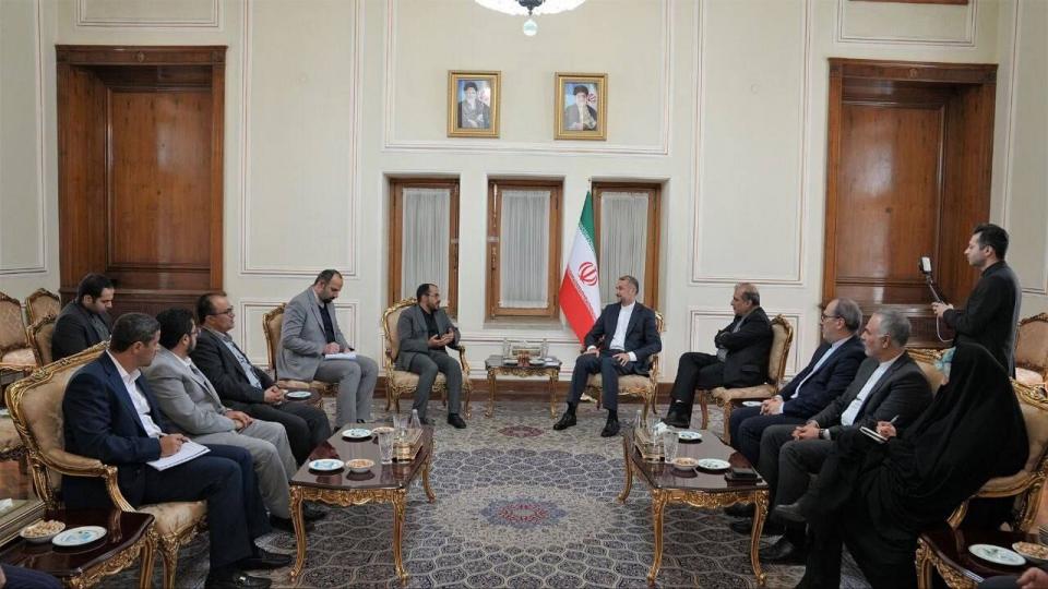 İran Dışişleri Bakanı Filistin'i destekledikleri için Yemen Ensarullah'ına teşekkür etti