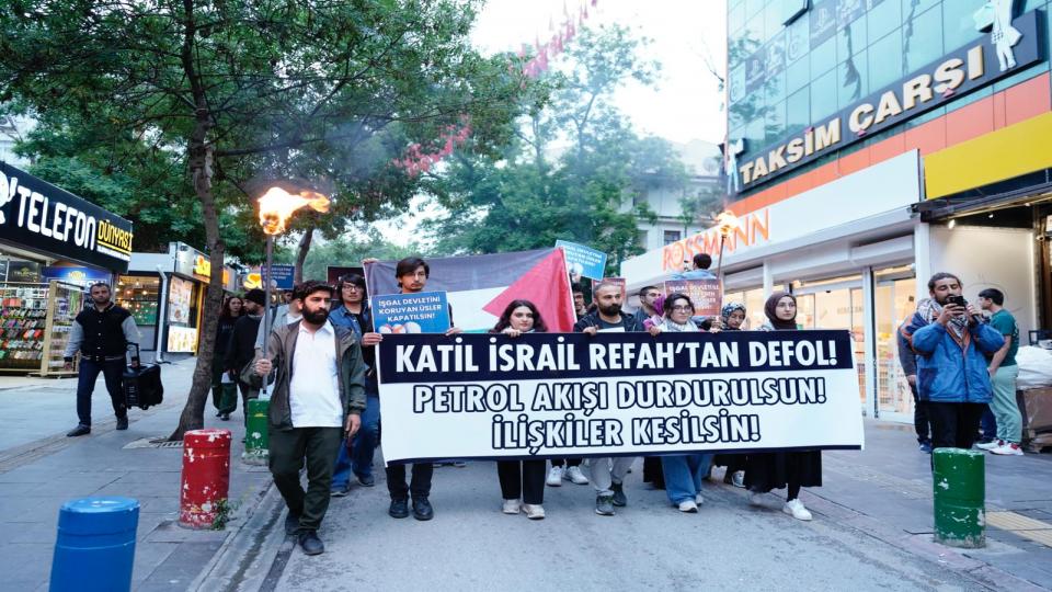 Direniş Çadırı: Direnen Filistin Kazanacak! / Direniş Çadırı ve Filistin için 1000 Genç Filistinin Özgürlüğü İçin Yürüdüler..