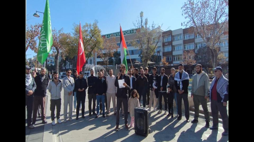 Raşid El-Gannuşi İçin Ankara’da Adalet Çağrısı: STK’lardan Tunus Büyükelçiliği Önünde Basın Açıklaması / Konya STK'larından Konya Spor'a 'Unilever' Protestosu