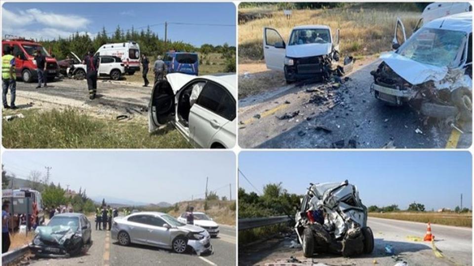 Kurban bayramı boyunca trafik kazalarında 44 kişi can verdi