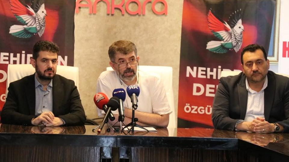 ANFİDAP'tan ABD Büyükelçiliği önünde 'Filistinli esirlere idam yasası' eylemi.. / ANFİDAP: Gazze’de gazetecilerin katledilmesi savaş suçudur
