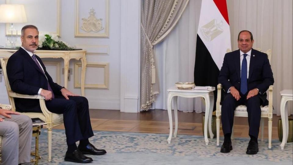 Sisi'yle görüşen Fidan: Kritik bir dönemdeyiz