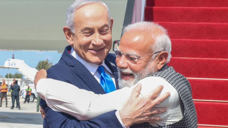 Siyonistler Birlik Halinde, Müslümanlar Paramparça:Modi'den İsrail'e kritik ziyaret: Gündem savunma ve yapay zeka