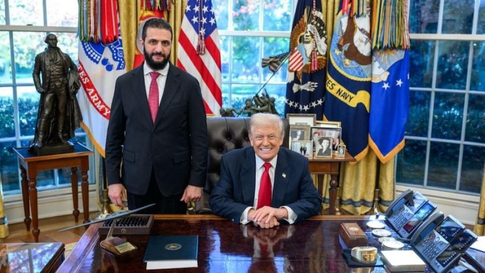 Trump'tan Ahmed Şara çıkışı: Onu oraya ben getirdim