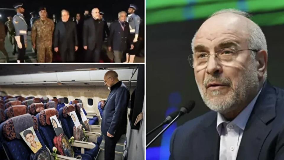 Kalibaf'tan çocukları katleden ABD ve İsrail'e mesaj: Bu uçuştaki yol arkadaşlarım