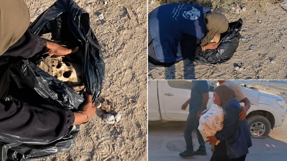 Gazzeli Anne, Günler Sonra Oğnun Cenazesini Teslim Aldı
