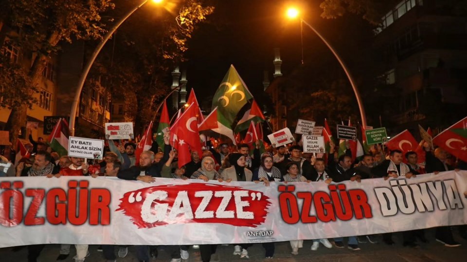 Ankara'da Gazze İçin 