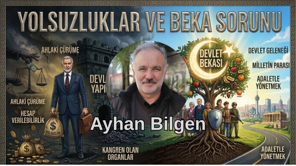 Yolsuzluklar Ve Beka Sorunu | Ayhan Bilgen
