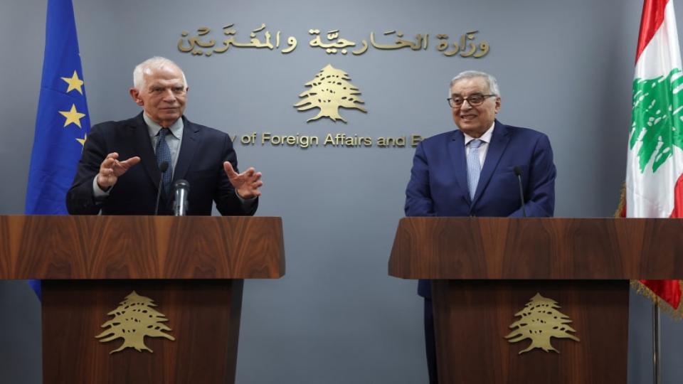 AB yol haritası görüşmelerine başlarken Borrell İsrail'i iki devletli çözüm konusunda tehdit etti