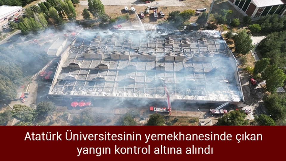 AB: Ukrayna’da ayrılıkçıların düzenlemeyi planladığı referandumu tanımayacağız / Atatürk Üniversitesinin yemekhanesinde çıkan yangın kontrol altına alındı