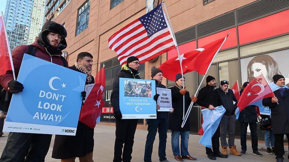 Çin'den ABD'ye "Doğu Türkistan" engeli