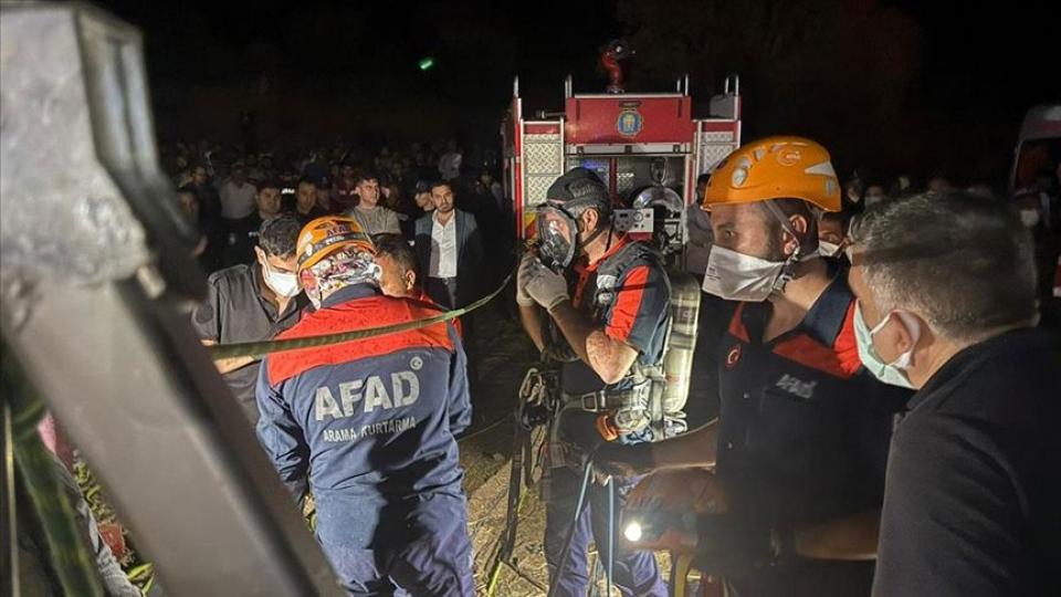Diyarbakır'da temizlik için kuyuya inen 4 kişi hayatını kaybetti