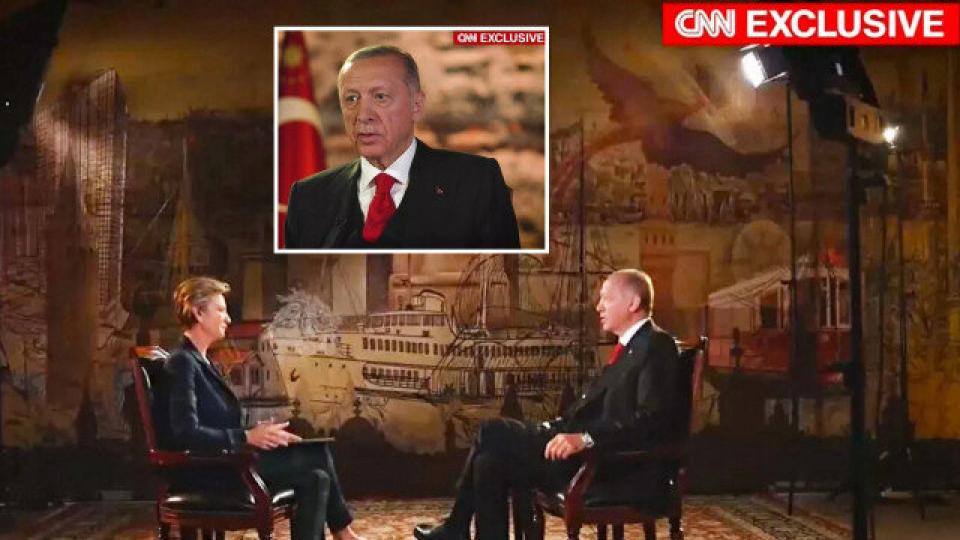 Erdoğan CNN International'a konuştu: Milletimiz bizi yüzüstü bırakmayacaktır