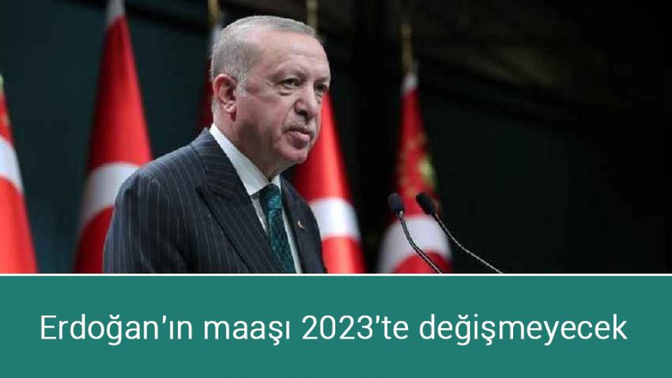 Erdoğan'dan kripto para uyarısı / Erdoğan'ın maaşı 2023'te değişmeyecek