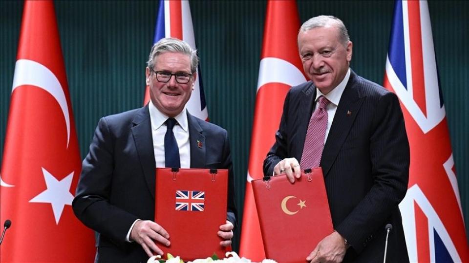 Erdoğan ve Starmer imzaladı! 44 Eurofighter geliyor