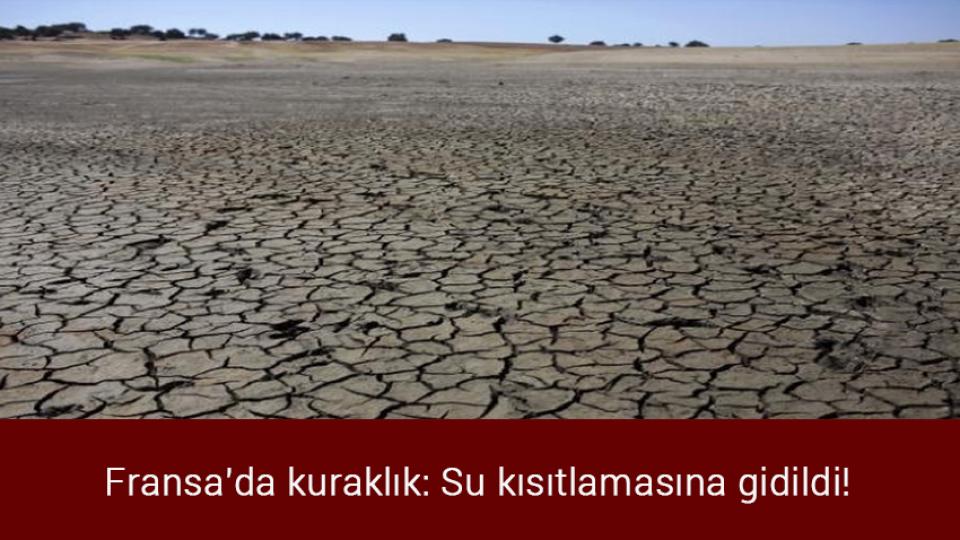 Kalın'dan Suriye operasyonu açıklaması: Kimseden izin alacak değiliz / Fransa'da kuraklık: Su kısıtlamasına gidildi!