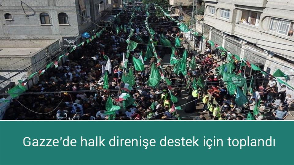 Üsküdar Belediyesi öğrencilerin İstanbul Kart ücretleri 1 yıl boyunca ödeyecek / Gazze'de halk direnişe destek için toplandı
