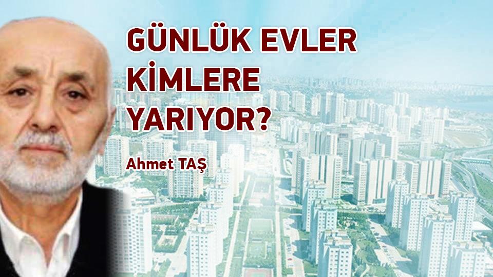 OKUMA ALIŞKANLIĞIMIZ ARTIYOR MU? / Ahmet TAŞ / GÜNLÜK EVLER KİMLERE YARIYOR / Ahmet TAŞ