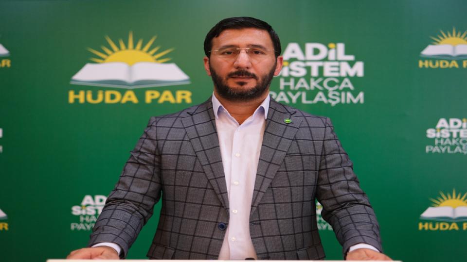 HÜDA PAR Dış İlişkiler Başkanı İmir: Gazze için bahaneler üretenler Sudan’daki vahşete sessiz kalmamalı