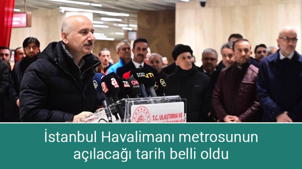 Davutoğlu: Ayrılalım, seçim mi kazanacaksınız? / İstanbul Havalimanı metrosunun açılacağı tarih belli oldu