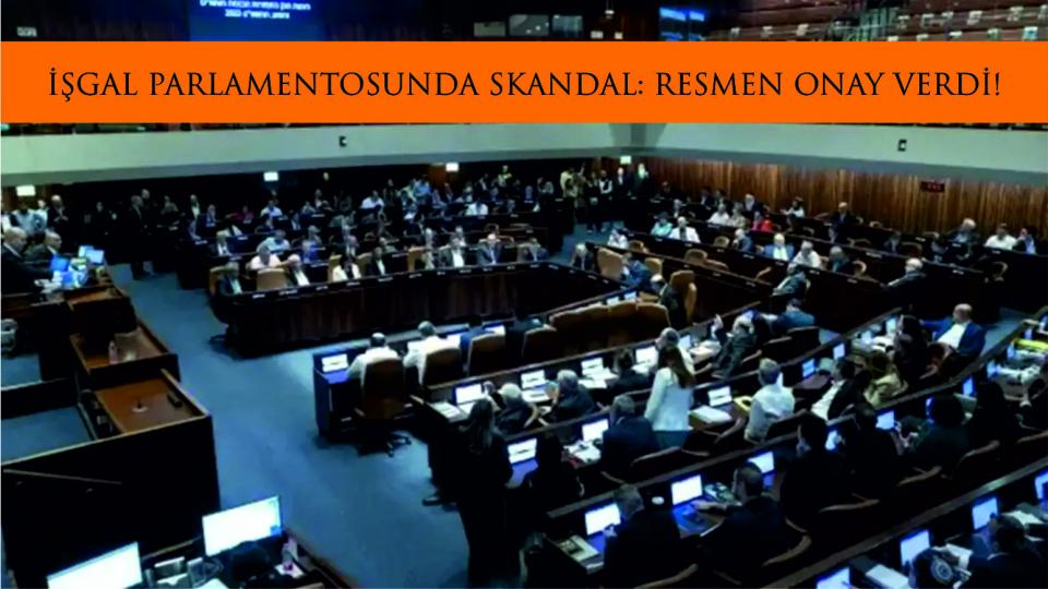 Knesset oturumunda, bazı Filistinli esirlerin "idam" edilmesine ilişkin yasayı onayladı.