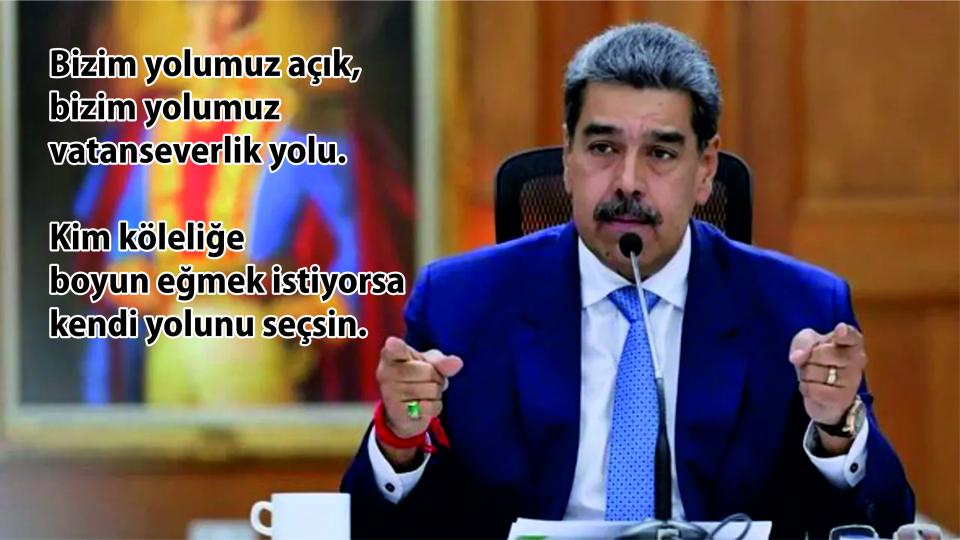 Maduro’dan dikkat çeken çağrı: ABD’li öğrencilere barış görevi verdi!