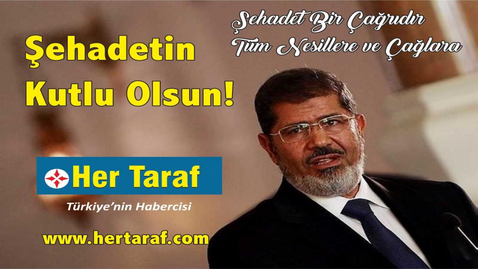 Muhammed Mursi Ölümsüzdür!