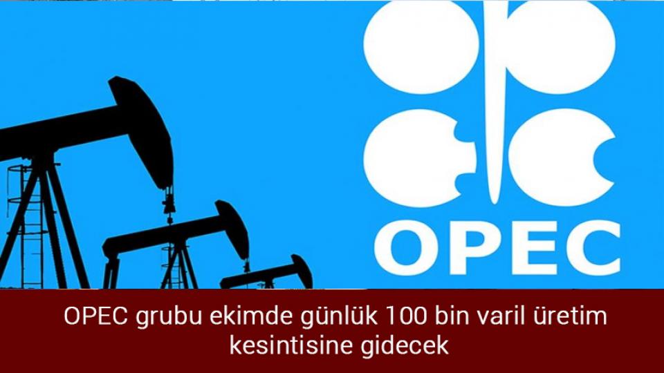 Sağlık Bakanı Koca: 6 binden fazla hekim kamuya dönmek üzere başvurusunu yaptı / OPEC grubu ekimde günlük 100 bin varil üretim kesintisine gidecek