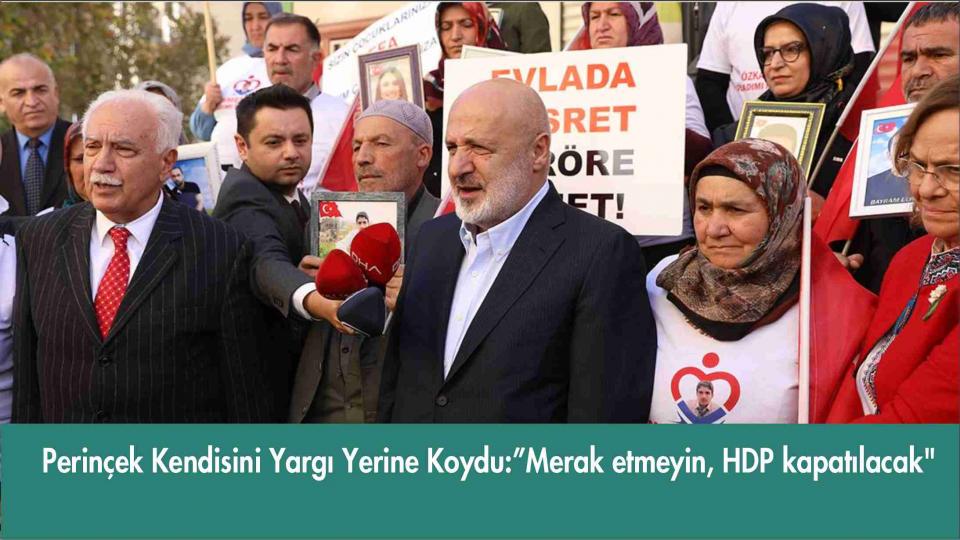 Perinçek ve Ethem Sancak, Diyarbakır Anneleri'ni ziyaret etti: "Merak etmeyin, HDP kapatılacak"