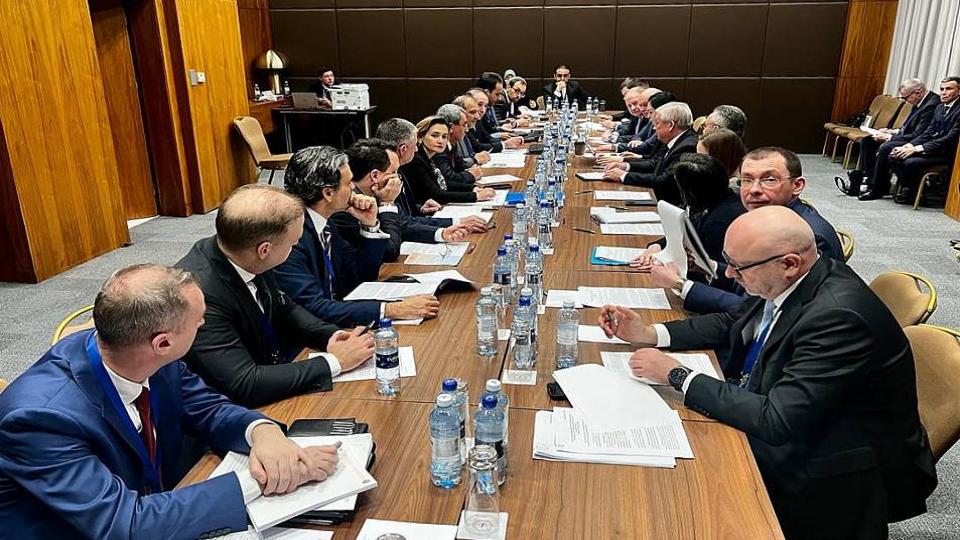 Her Taraf / Türkiye'nin habercisi / Rusya, İran ve Türkiye Astana toplantısında Suriye Anayasa Komitesi'nin yeniden açılması çağrısında bulundu
