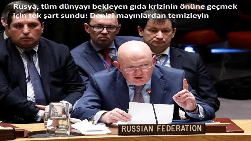 Rusya-Ukrayna savaşının küresel etkileri gün geçtikçe artıyor / Rusya, tüm dünyayı bekleyen gıda krizinin önüne geçmek için tek şart sundu: Denizi mayınlardan temizleyin