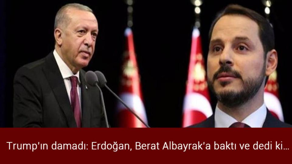 Taliban: İsrail'i tanımayacağız / Trump’ın damadı: Erdoğan, Berat Albayrak’a baktı ve dedi ki…