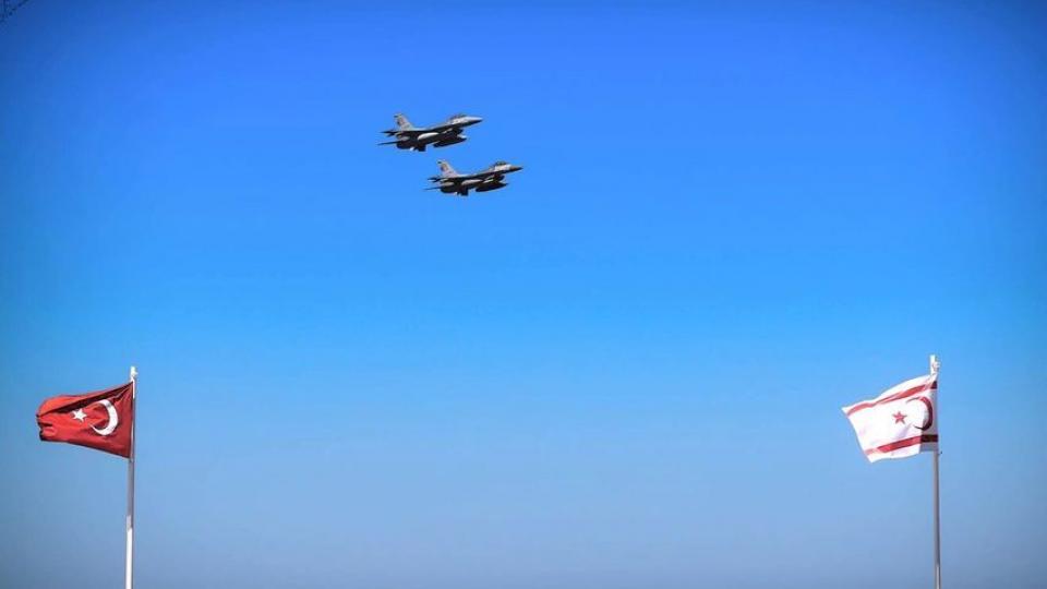 Türkiye, KKTC'ye altı adet F-16 savaş uçağı konuşlandırdı