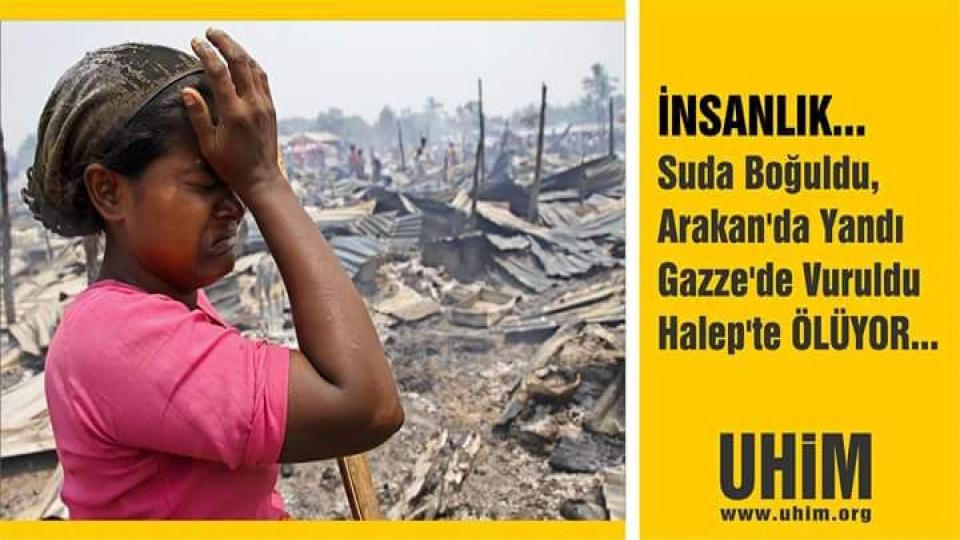 UHİM'den Mescid-i Aksa için dayanışma çağrısı / UHİM: ARAKAN’da sistematik soykırım uygulanmaktadır