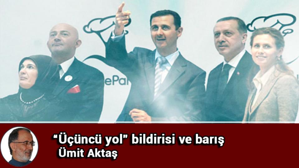 Muvahhidden evrensele: Atasoy Müftüoğlu (1) / Ümit AKTAŞ / Ümit Aktaş: “Üçüncü yol” bildirisi ve barış / Ümit Aktaş