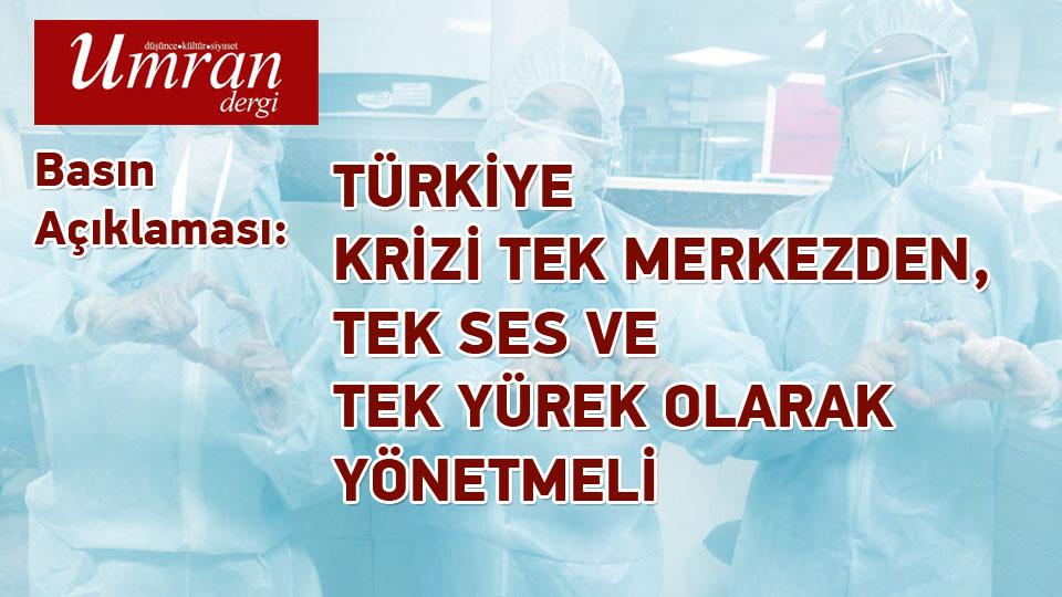 Umran Hareketinden Açıklama: EPSTEIN GERÇEĞİ ve  BATI MEDENİYETİNİN ÇÖKÜŞÜ / Umran Hareketi : TÜRKİYE KRİZİ TEK MERKEZDEN, TEK SES VE TEK YÜREK OLARAK YÖNETMELİ