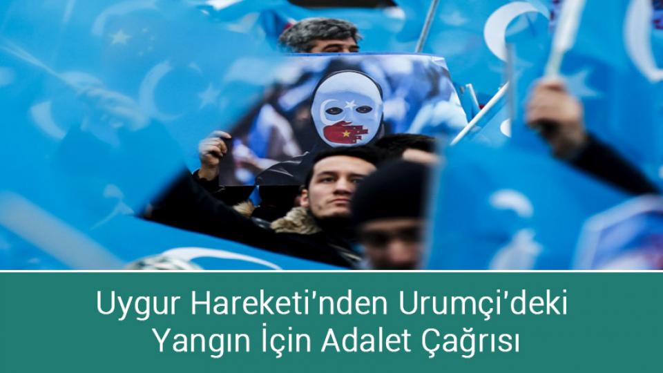 Siyonist terör durmak bilmiyor / Uygur Hareketi'nden Urumçi'deki Yangın İçin Adalet Çağrısı